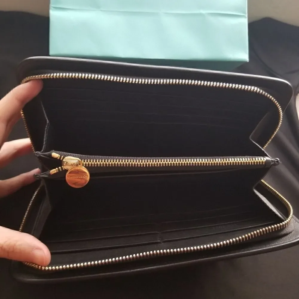 Tiffany & Co. Large Leather Wallet
